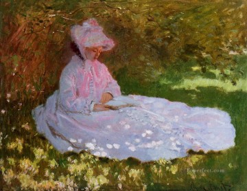The Reader Claude Monet Oil Paintings